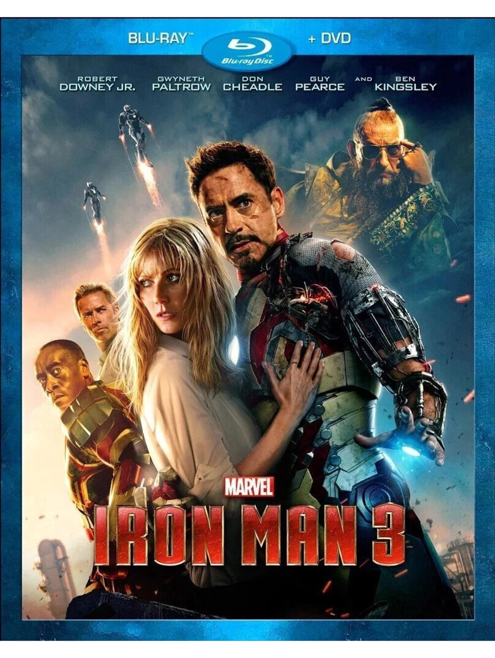Iron Man 3 (Blu-ray, 2013)